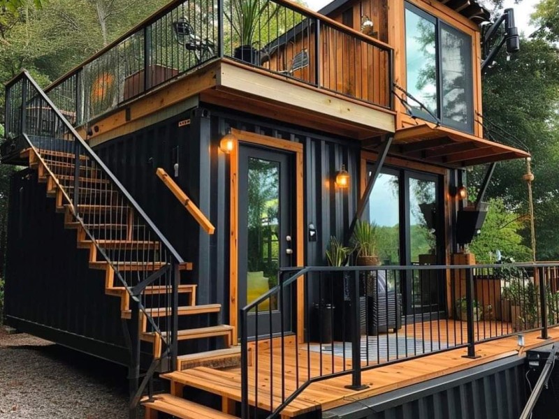 Nhà Di Động Container 2 Tầng